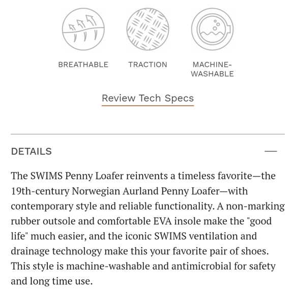 Swims Navy Blue Penny Loafers - Picture 10 of 10